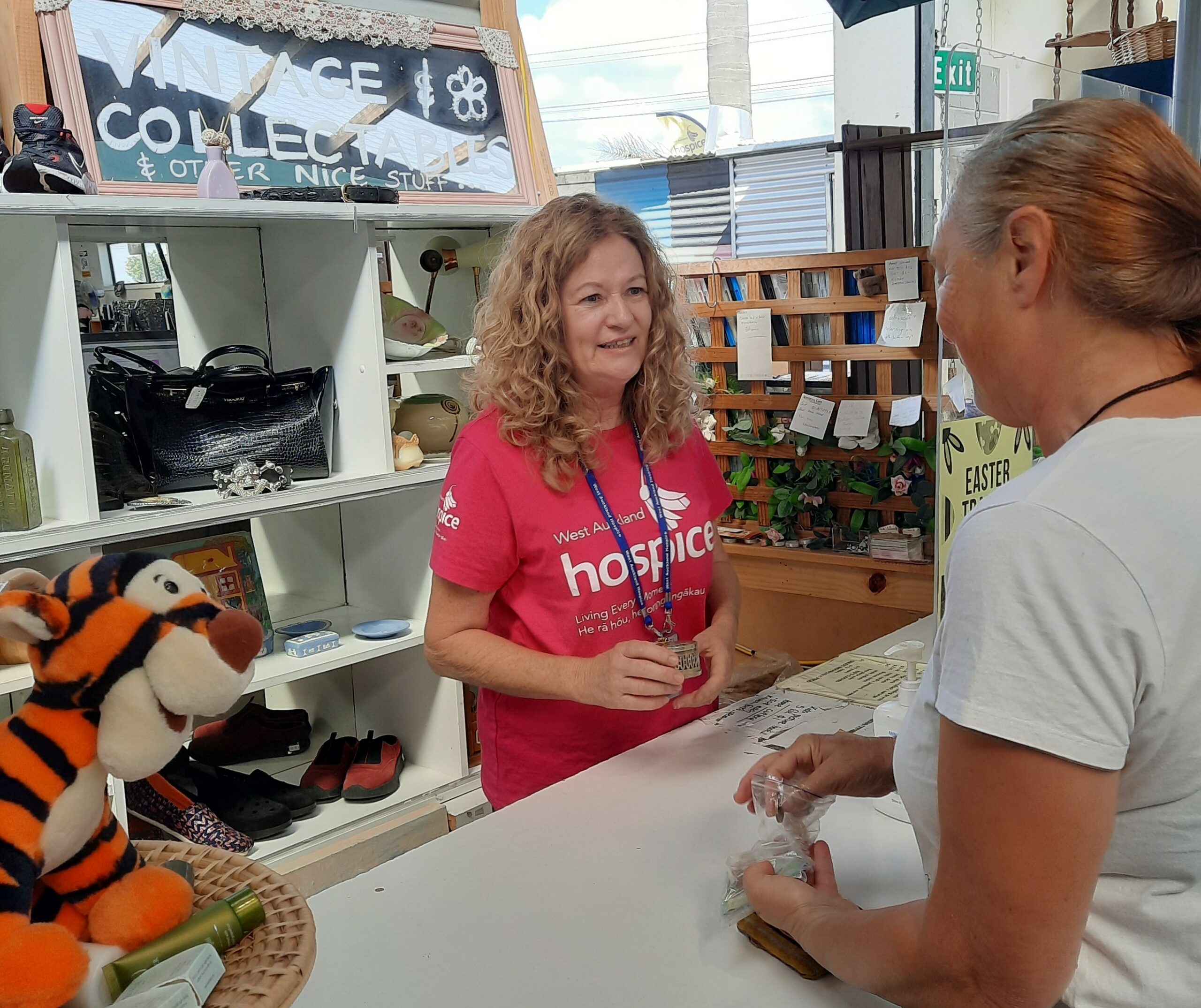 Hidden Treasures: Meet Michelle, Manager of Helensville Hospice Shop