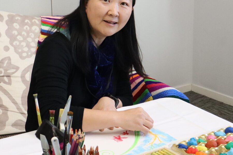 Creative arts therapy, student