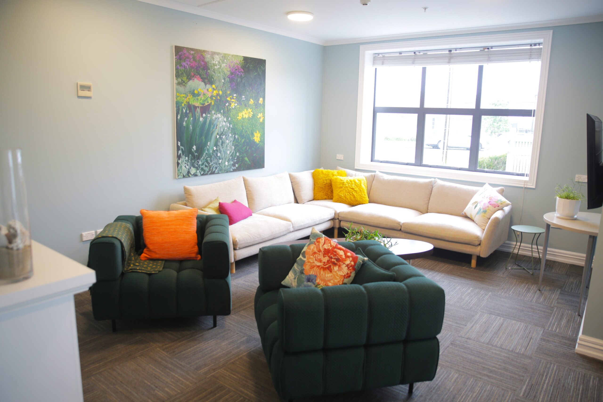 Douglas Lounge at He Whare Korowai - Home From Home