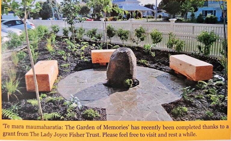2012 Garden of Memories completed at Hospice House